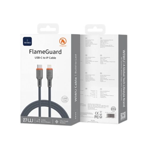 WiWU Duralink Cable – Ultimate 60W PD Fast Charger (1M) price in Sri Lanka