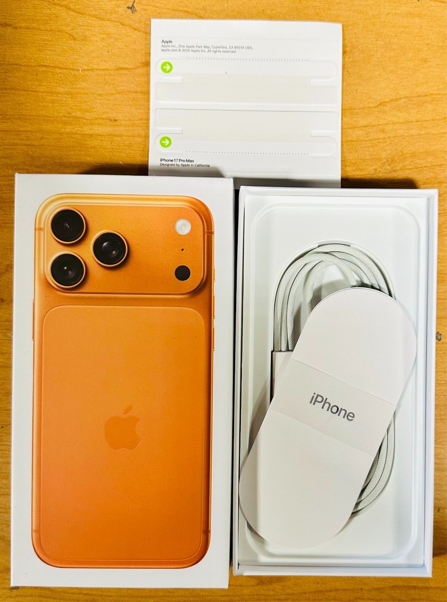 iPhone Empty Replacement Box – X to 17 Pro Max