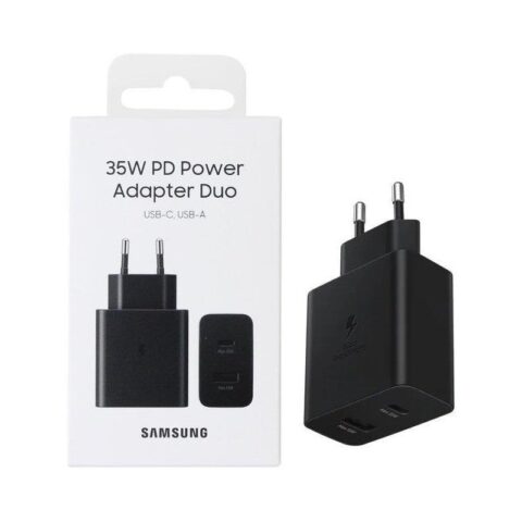 35W Dual-Port PD Fast Charger – USB-C + USB-A